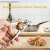Stainless Steel Nutcracker Sheller Walnut Nut Cracker Accessories Pecan Chestnut Clip Kitchen G U5A9