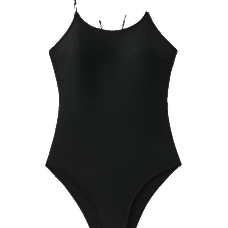 Fashion Pure Desire Leopard Print Bright Color Backless Bikini Swimsuit For Summer