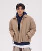 Astral Projection Basic Stand Collar Padded Jacket_Beige