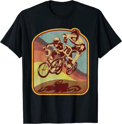 Vintage 80S Bmx Rad Distressed Graphic Unisex T-Shirt