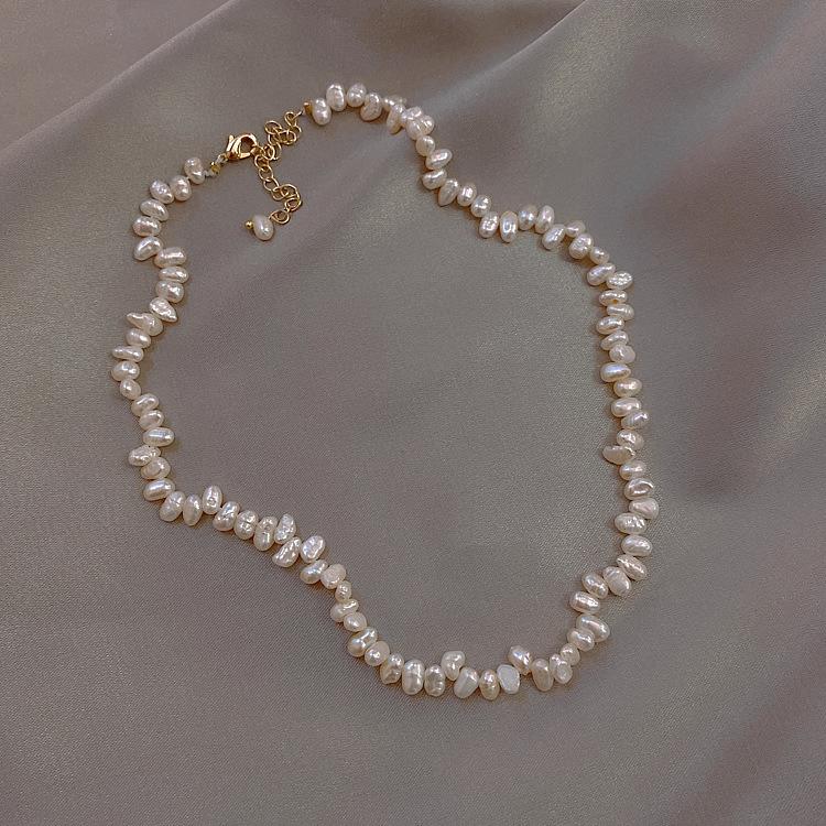 Hochwertige 100% Barock Süßwasserperlen 14K Gold Filled Damen Sets Für Frauen Halskette Armband Kein Verblassen Geschenke