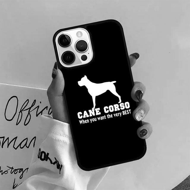 Italian dogs Cane Corso mastiff Cover For iPhone 17 Air 15 16 14 13 12 Pro Max 11 Pro Max Plus Phone Case Coque