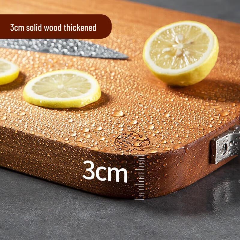 MAXCOOK Natural Wenge Wood Chopping Board