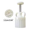 Camellia Flower Mooncake Press Mold Cookie Stamps Chinese MidAutumn Moon Cake Makers Decoration Tool for DIY Cookie