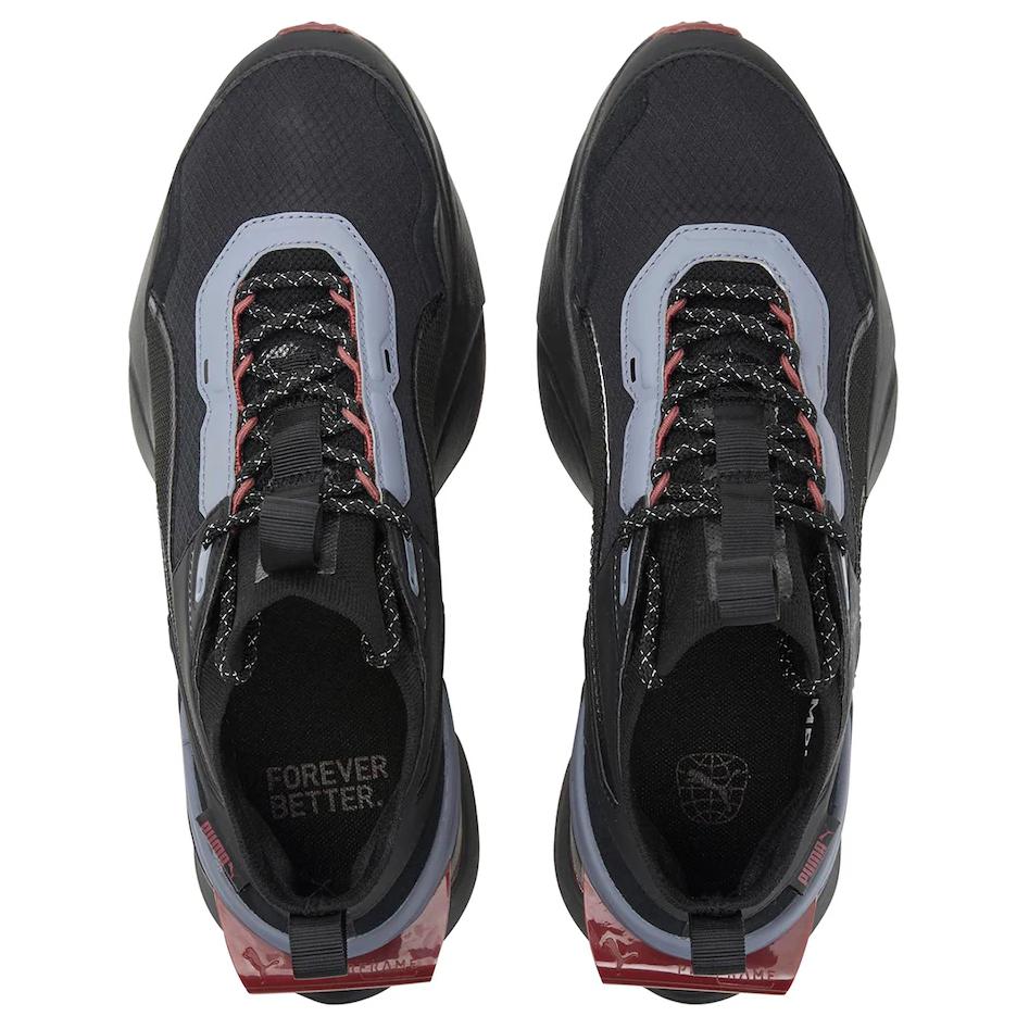 Puma Pwrframe Series Pantofi Casual Lifestyle Confortabili la Modă cu Top Jos Unisex sneaker Negru Gri 390037-02