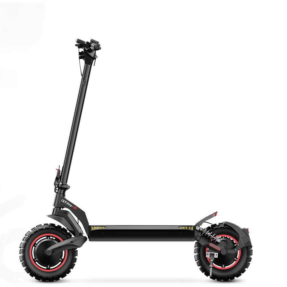iScooter iX7 Pro Adult Electric Scooter 1000W*2 Dual Motor, 10 Inch Off-Road Tires, 48V 17.5AH Battery Foldable E-Scooter