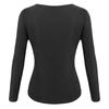 Zipper Design Sauna Suit Shirt Long Sleeve Shapewear Tank Top Slimming Body Shaper  Women