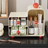 2 Layer 3 Grids Teas Bag Storage Box Large Capacity with Drawers Stationery Storage Box Acrylic Storage Container