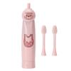 Children Electric Toothbrush Cartoon Pattern Waterproof Teeth Cleaning Brush Gift for KidsPink