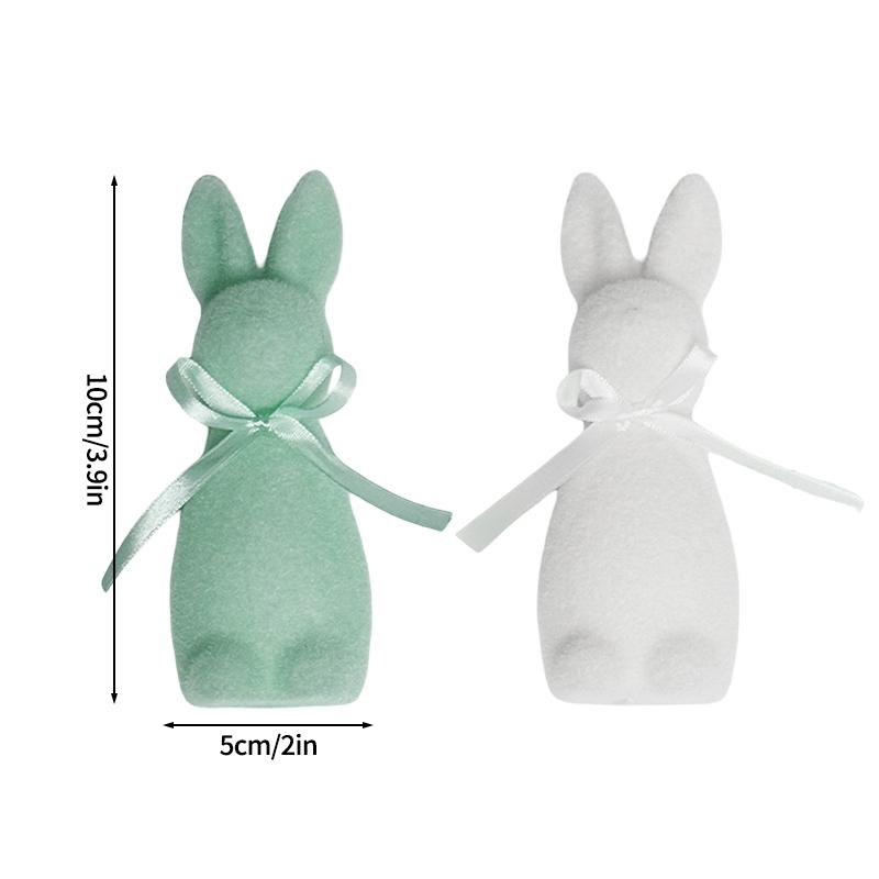Easter 2026 Easter Rabbits Decorations 2026 Bunny Ornament Cute Rabbit Statues Party Favors Gifts Desk Accessories Home Decor