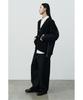 RECODE Raw Edged Wide Bonding Pants Rkpaw25615Bkx