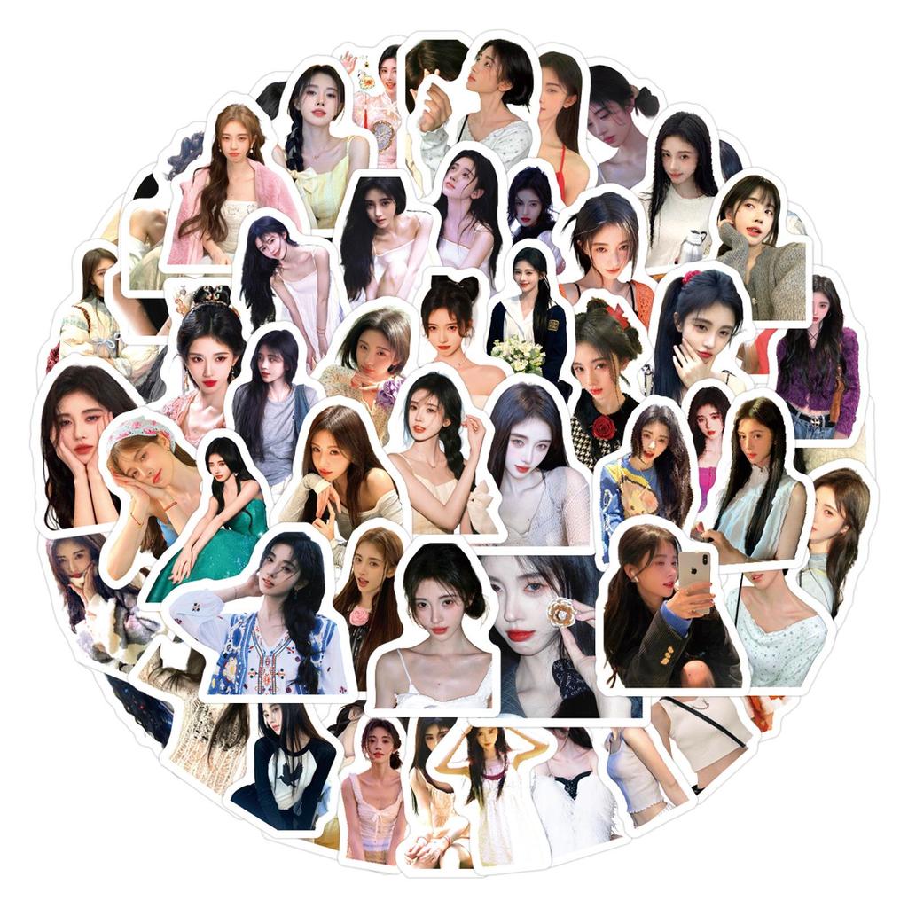100 Ju Jingyi Celebrity Stickers for Journals, DIY Decor, Phones & Laptops