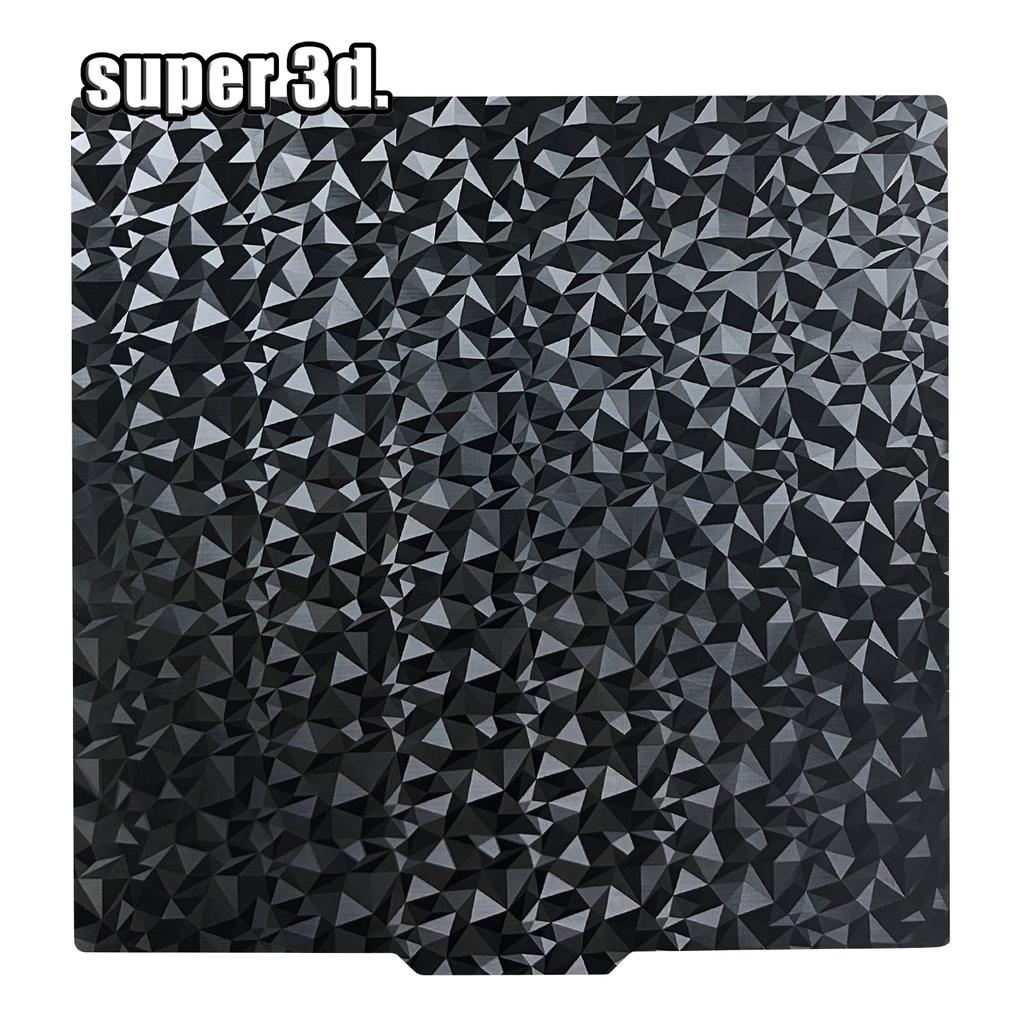 Smooth PEO Creality Ender 5 Plus Build Plate PET Bed Magnetic Sheet 377x370 Spring Steel Sheet For 3D Printer Ender 5 Plus Plate