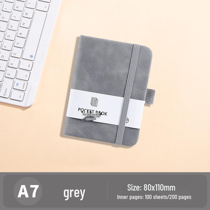 Custom A5 High-Quality Business Notebook with Strap and Logo Printing 