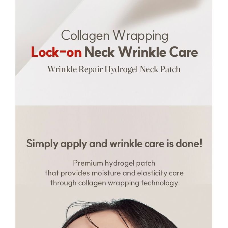 MARSHIQUE Wrinkle Repair Hydrogel Neck Patch