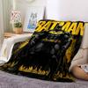 1 stuks Batman, Superhelden Deken Lichtgewicht Flanellen Plaid Voor Bank, Bed, Reizen, Kamperen, Woonkamer, Kantoor, Bank, Stoel, En Bed