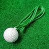 Compact Golf Swing Trainer Golf Plastic Practice Ball With Length Rope Hit Swing Training Aids For Busy Golf Enthusiasts
