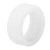 3PCS Silicone Ring Covers for Smart Ring Scratch Resistant Skin Friendly Elastic Ring Protector Protective Sleeve White S for Size 6 7 8 9 10