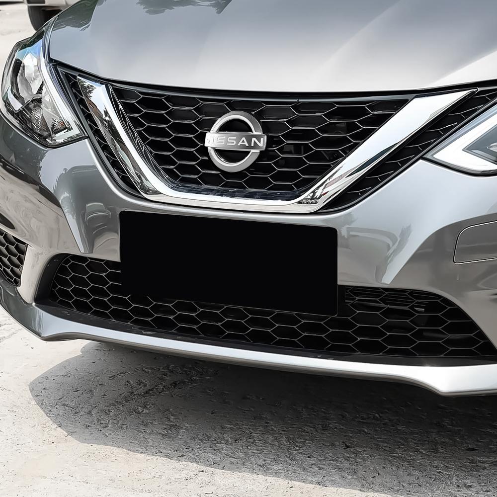 3D ABS Car Front Emblem Rear Trunk Badge Steering Wheel Sticker For Nissan Qashqai Tiida Kicks Versa Leaf Sentra X-trail Altima