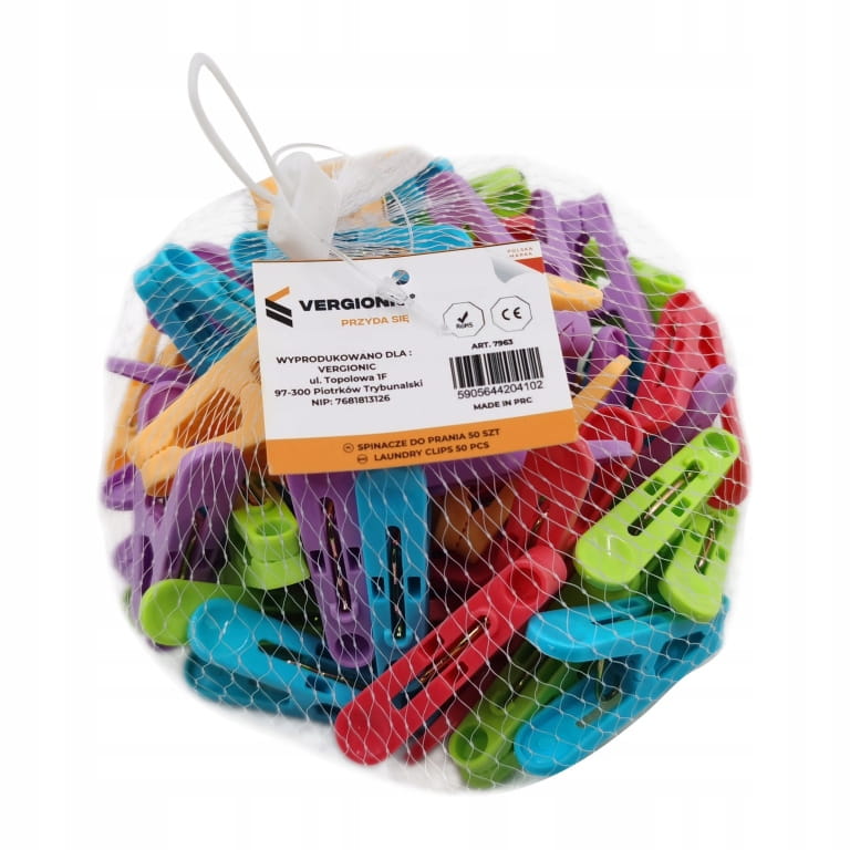 Colored Clothes Pins for Laundry, Set