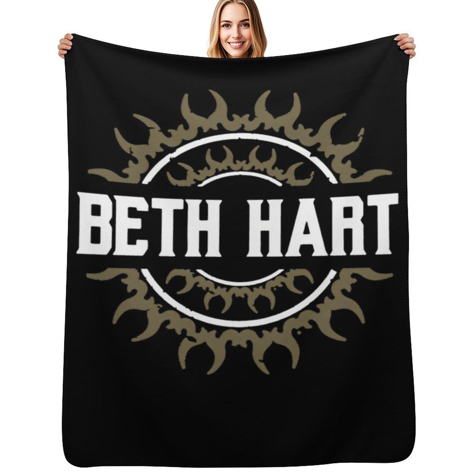 beth hart Throw Blanket Plush Fuzzy Cozy Blanket for Couch Sofa Size: 75*100cm, Weight: 230 GSM