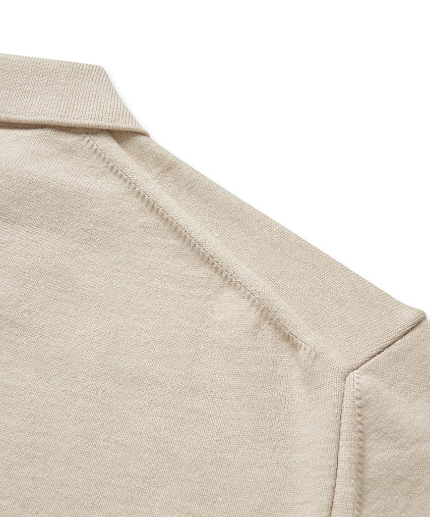 CUZNELLO Soft Collar Knit_Oatmeal