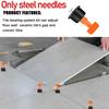10PCS T-shaped Steel Needle PP Silver Stainless Steel 0.9mm