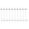 10pcs Dragonfly Clamps Dragonfly Humming Bird Stakes Deer Horse Fly Deterrent Garden Bird Fly Scare Devices for Indoor