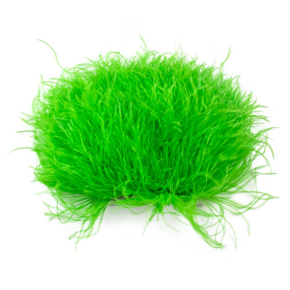 Feather10-15CM Pink Ostrich Feather Trim Fringe No Ribbon for Wedding Party Dress Sewing Accessories 1M Fluffy Multicolor Plumas Fabric