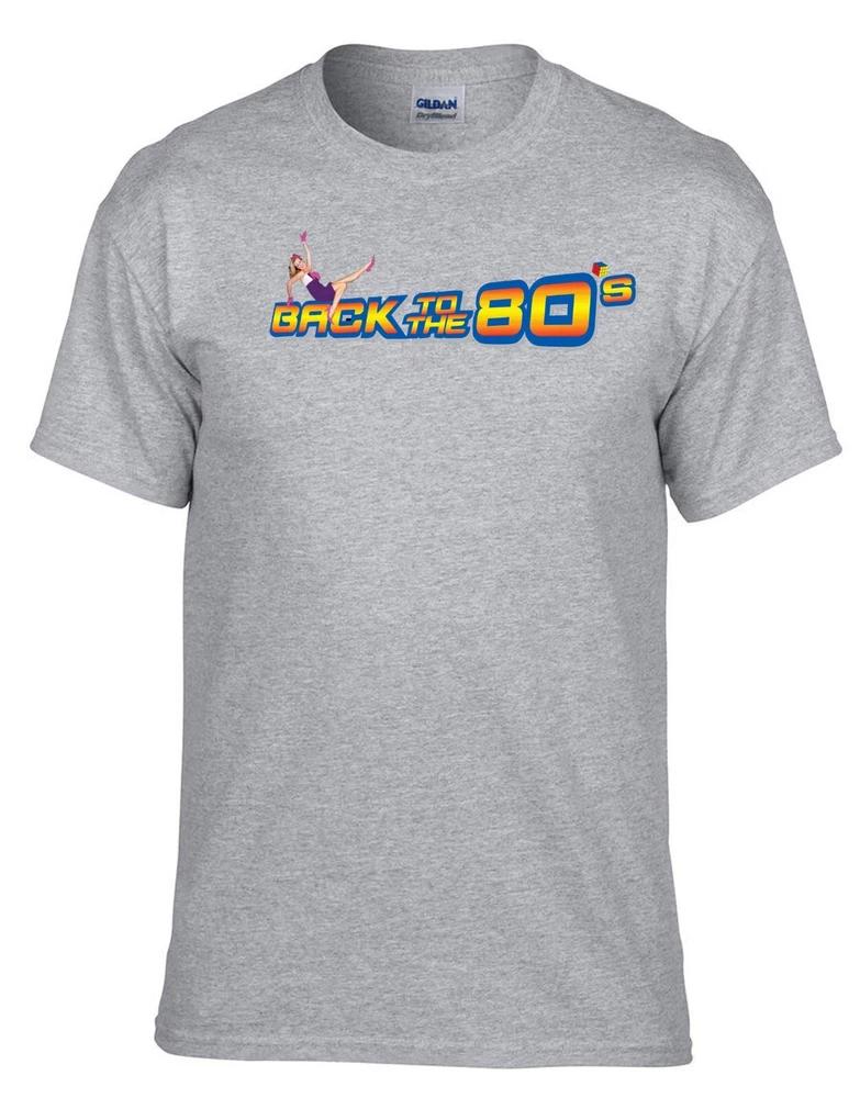Back To The 80s Back In 80s Retro Grey Kids TShirt 284szKids S