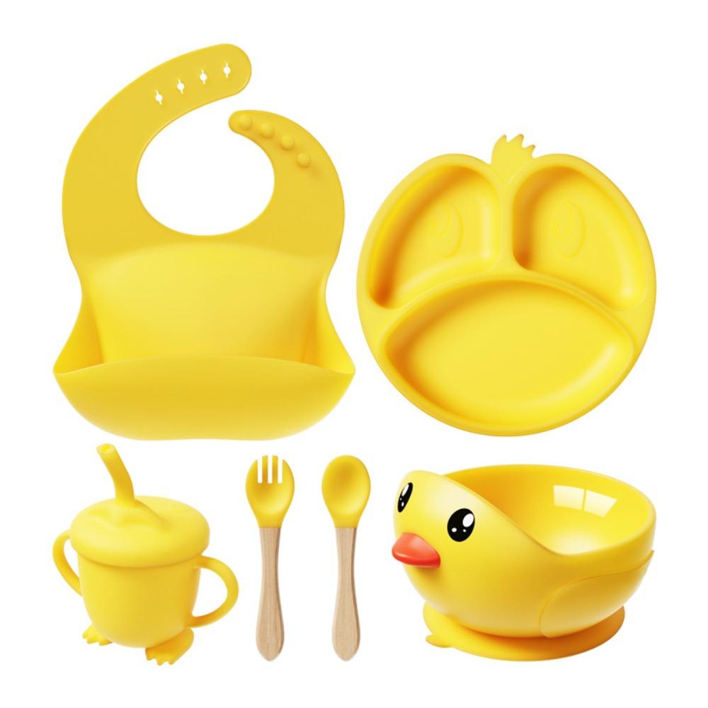 

Children s Silicone Meal Tray Set A