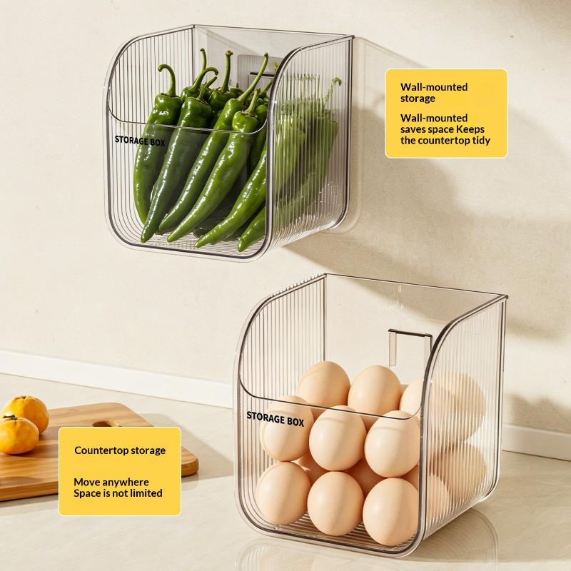Kitchen Ginger Garlic Storage Basket Storage Hanging Basket Ginger Wall Hanging Basket Storage Box Kitchen Accessoires Organizer