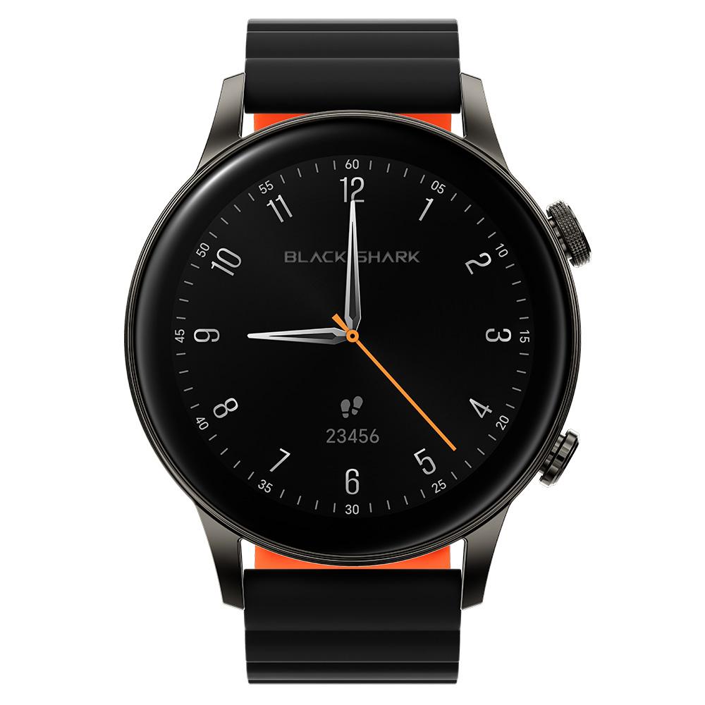 Black Shark S3 Smart Sports Watch New 1.43-inch Touchscreen Health Monitoring With GPS System Support Android iOS 500 mWh