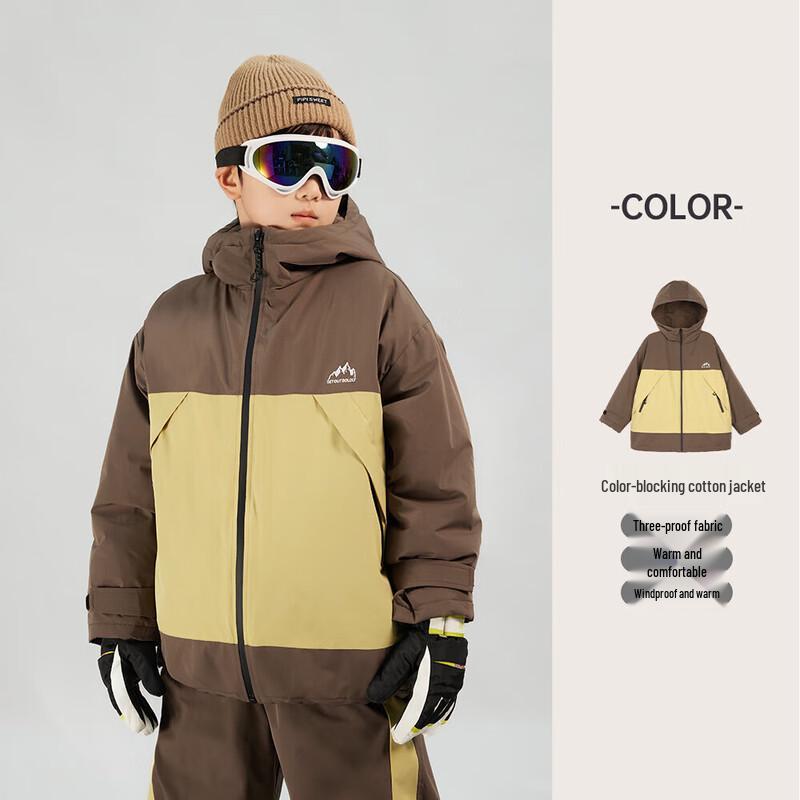 LUSON Boys  Spring Autumn Quilted Jacket 120