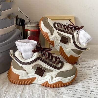 Dad Shoes Are Fashionable, Casual, Sporty and Breathable Women's Shoes for Height Increase