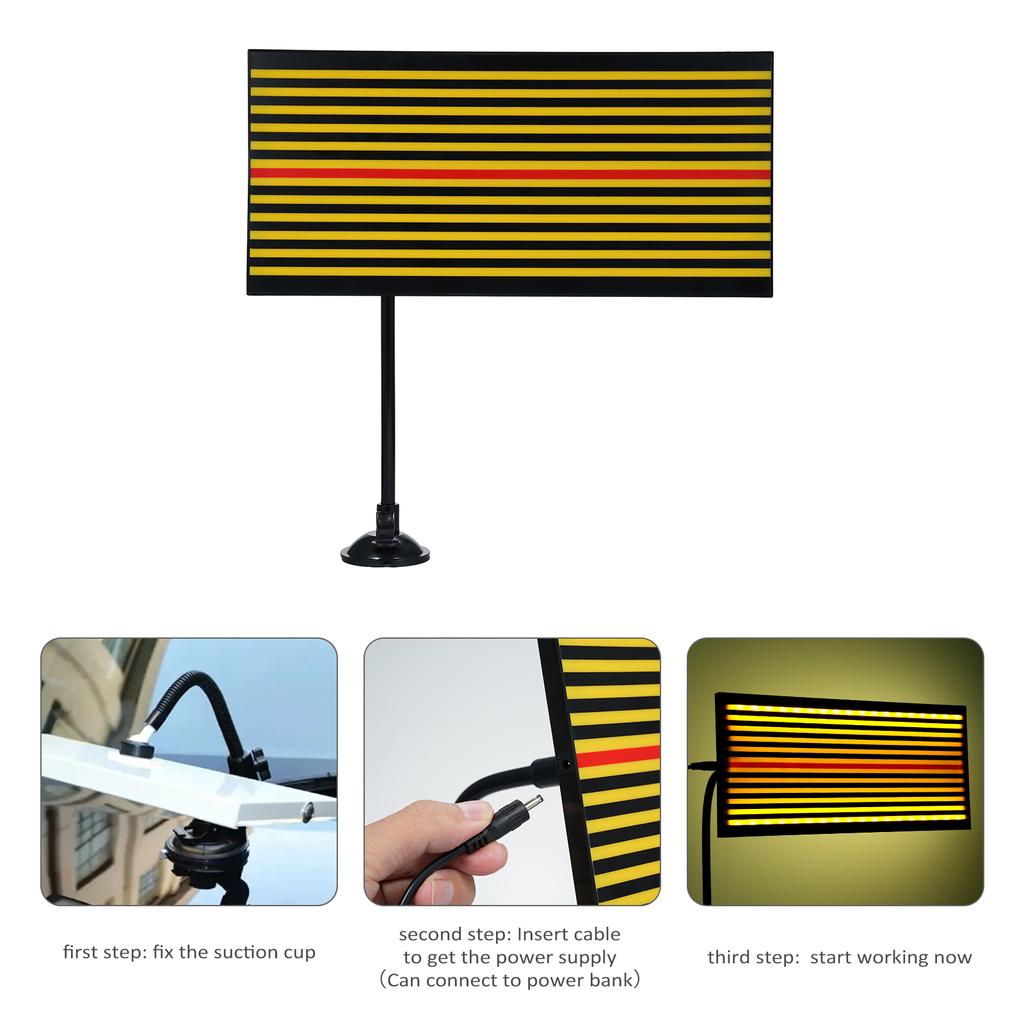 LED Reflector Line Board Light Paintless Dent Finder Lamp Car Repairing Accessory Dent Detector for Car Body Dent Finder Lamp