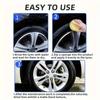 Car Tire Renovation Coating Paste, Interior Brightening Care Paste, Repairs Plastic Whitening And Scratches