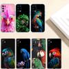 Parrot Bird Transparent Phone Case for Motorola Moto Edge 20 30 40 50 S30 Fusion Ultra Pro Neo Lite + G200 G23