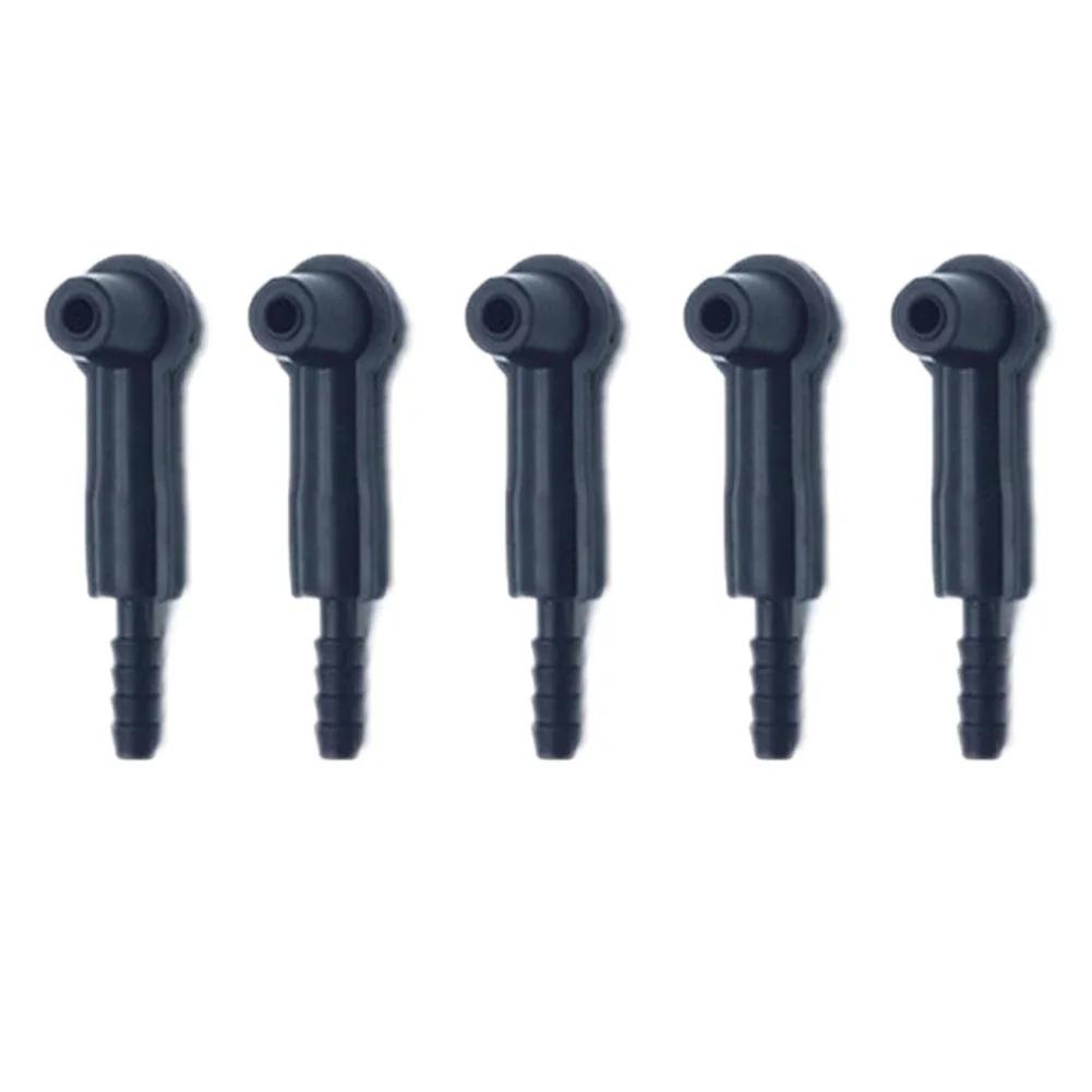 5 Pcs Car Brake Oil Hose Joint Replacement Tool Oil-Bleeder Pump Exchange Air Kit Connector Quick Oil Fuel Filling Equipmen