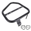 Motorcycle Side Trunk Bag Bracket Extra Storage Iron Motorcycle Side Mount Luggage Shelf for Scrambl