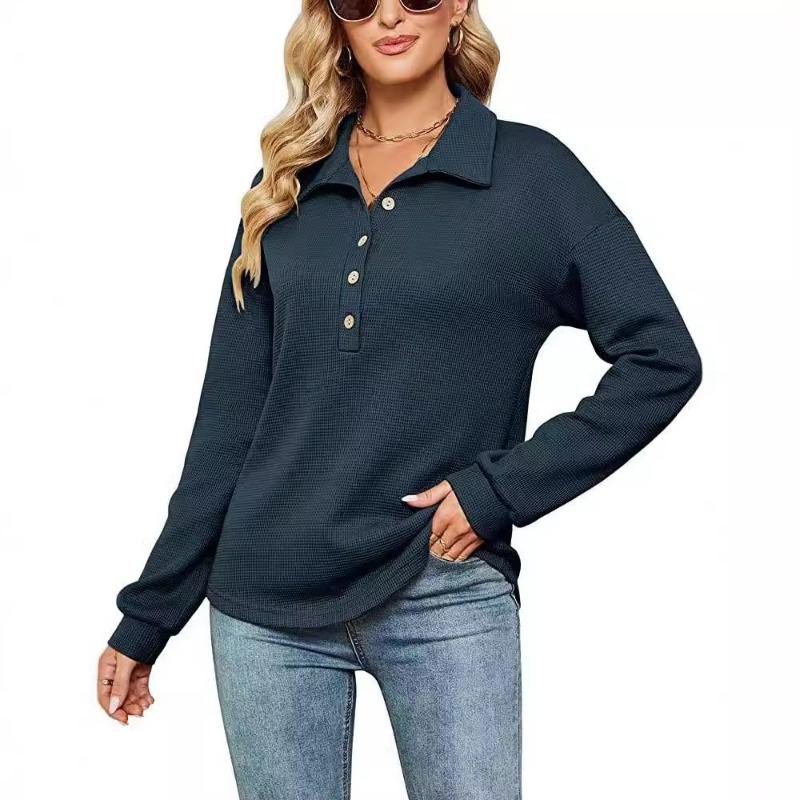 Футболка с длинным рукавом вафельного плетения — фото 5