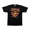 Vintage Vancouver Canucks T-shirt Canada Hockey Team Graphic Logo Black Tee XL