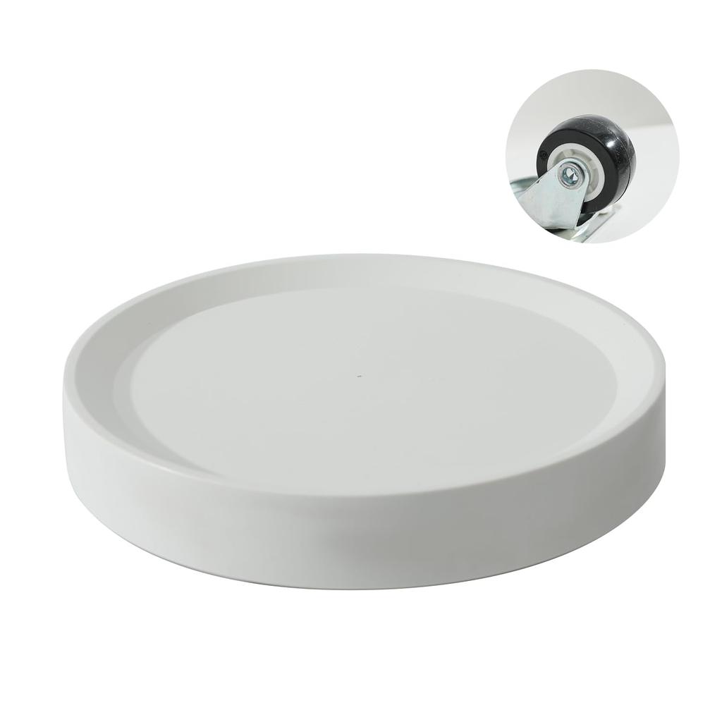 ETRAVEL Flower Pot Stand with Casters can be Flower Planter Pot Gardening Pot Holder Easy to For Air Round Diameter Casters, hidden, Stand, Stand,