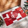 Aberdeen FC Soccer Football Pattern Soft Area Rug Non Slip Indoor Floor Carpet Sports Decor Mat for Bedroom