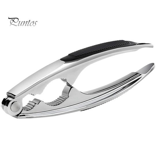 

Гайкокол Открывалка для каштанов с нескользящей ручкой Высокопрочный нержавеющий коррозионностойкий металлический инструмент для взлома орехов серебряный