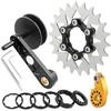 Kits de Conversion Single Speed Réglage du tendeur de chaîne Single Speed Guide-chaîne Vélos Ajusteur Convertisseur Single Speed