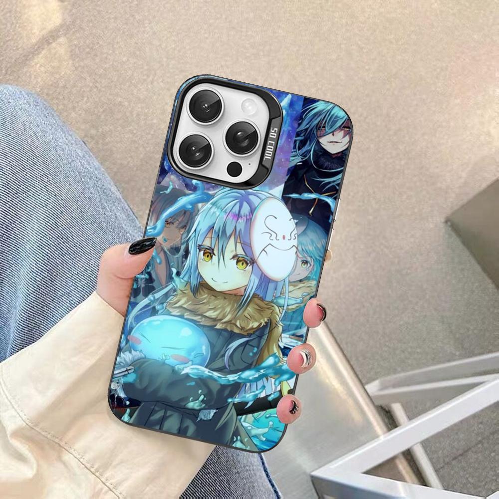 

Demon Slime Rimuru Tempest Phone Case For IPhone 16 15 14 13 12 11 Pro Max X XR XSMAX 8 7 Plus Matte Shockproof Back Cover iPhone 13