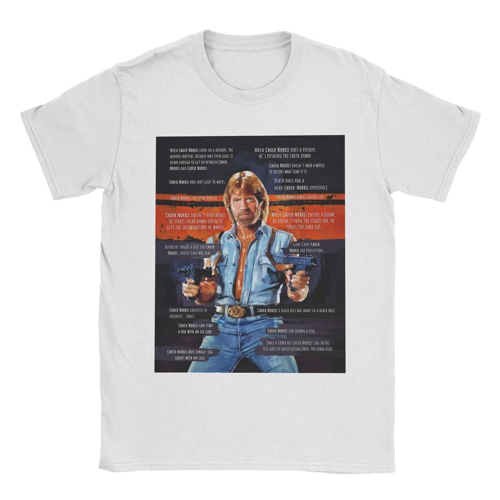 Chuck Norris Meme TShirt Summer Vintage T Shirts 100 Cotton Harajuku Tee Shirt For Men Custom Logo Tops
