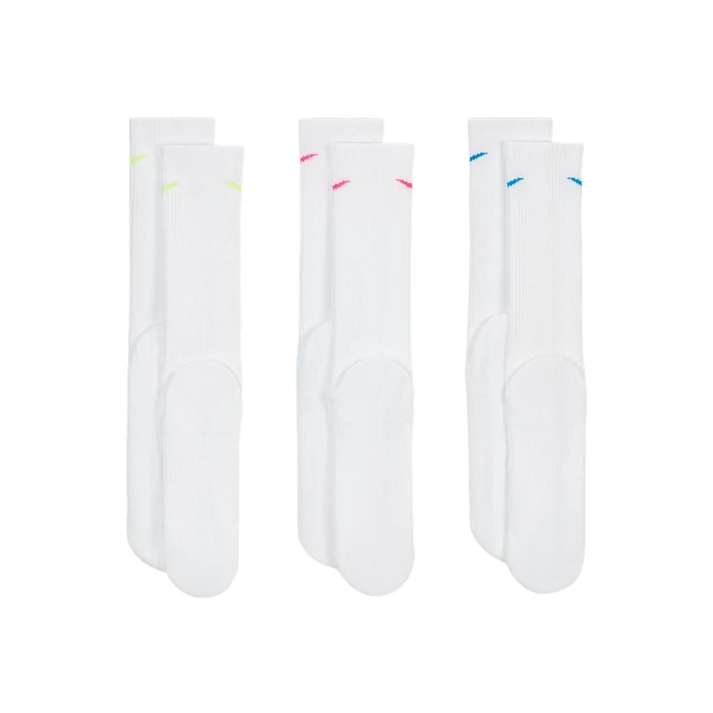 Nike Crew Socks Unisex 3 Pack Multicolor SX6888-938