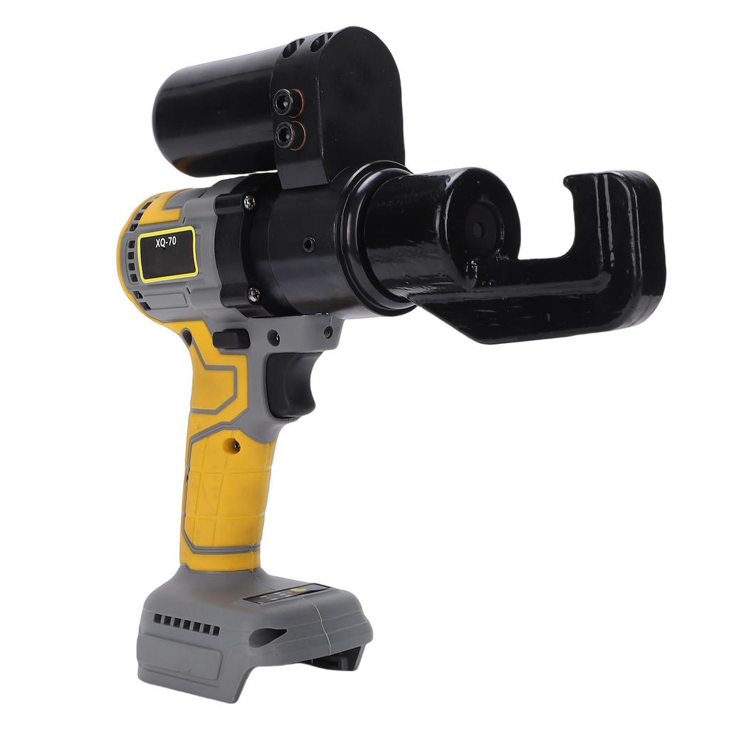Electric Hydraulic Cable Lug Crimping Tool Non Slip 360° Rotatable Head 45KN Powerful Hydraulic Crimper Pliers for Copper Aluminum Wire Crimping In T
